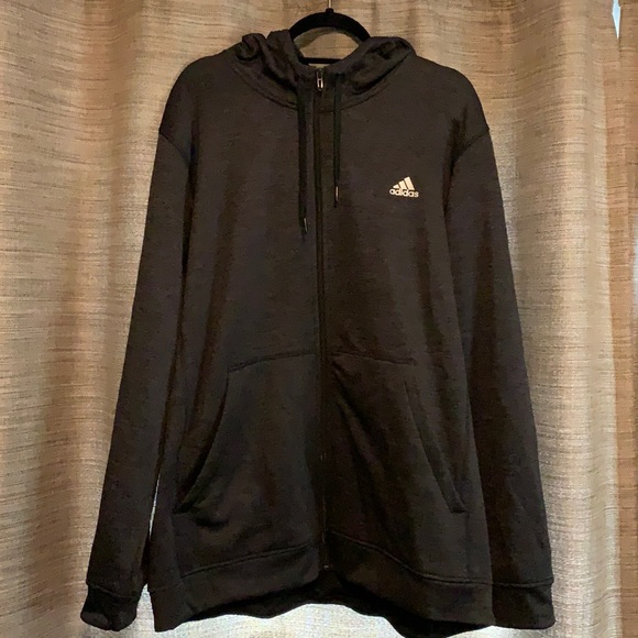 adidas Other - Men’s fleece zip up Adidas 2XL